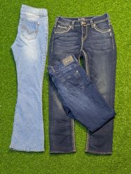 6034 - Unbranded Straight and Flare Jeans