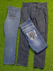 6035 - Unbrnded straight and Flare Jeans