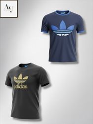 Adidas printed crew neck