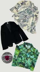 Y2k long sleeve blouse 14 pieces WR1657