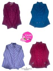 Y2k unique colour button up shirt