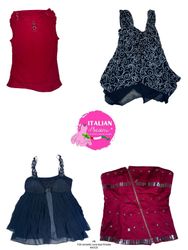 Y2k romantic core tops ft bebe