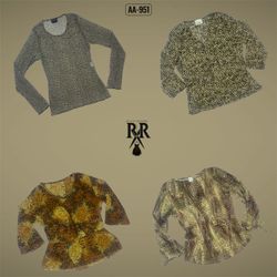 Y2K Animel Printed Full Sleeve Tops (AA-..