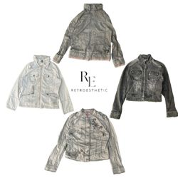 Y2K Unique Girl Corduroy Jacket RE-3369