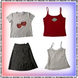 Cinema Date Wardrobe - tops, dresses, skirts (SS-2..