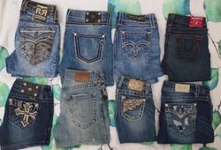 Miss me, True religion et Rock revival shorts et j..