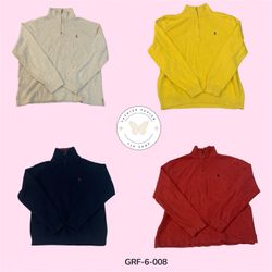 Premium Ralph Lauren Quarter Zip Pullover | Timele..