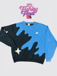 Upcycled Nike Patchwork Sweatshirt