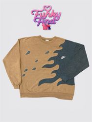 Upcycled Nike Patchwork Sweatshirt