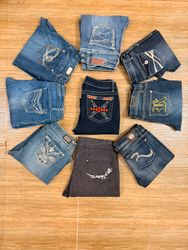 Y2k women's flared jeans