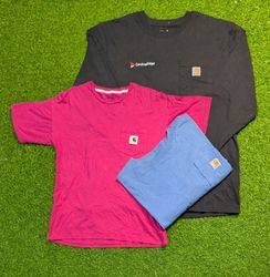 6062 - Carhartt T-Shirts mit Halben und Ganzen Ärm..