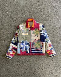 Upcycled Patchwork Quilt Jacket
