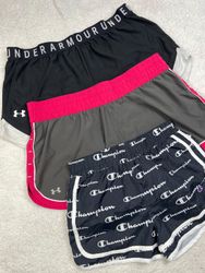 Mix branded sport shorts