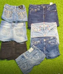 6073 - Miss me, True Religion Upcycled Shorts