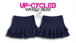 UpCycled Polo Ralph Lauren girls Skirt
