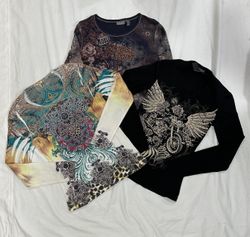 Y2K Baby Tees Long Sleeve B #145