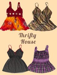 Fairy Princess Y2K Cami Tops(TH/459)