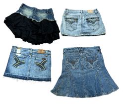 Y2K unique mini skirt 15 pcs At 1001