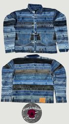 Upcycled Levi’s denim belted jacket WR1676