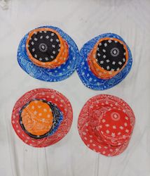 CR8980 UPCYCLED BANDANA HATS
