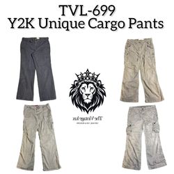 Y2K Unique Cargo Pants (TVL-699)