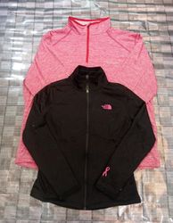 The Northface, Columbia & Reebok Quarter Zip , Hoo..