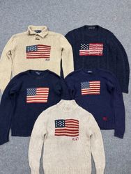 Ralph Lauren US Flag knits