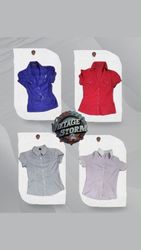 Y2K Office Blouse