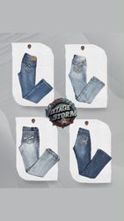 Y2K Denim Flared Jeans