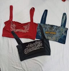 CR8989 UPCYCLED HARLEY TOPS