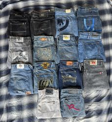 Denim hip hop pants 14 pieces
