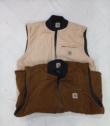 CR8759 UPCYCLED CARHARTT VESTS