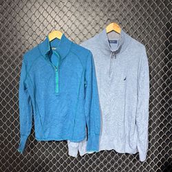 Branded Half Zip Sweater (FNC:169)