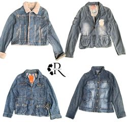 Y2K NYC IT Girl Denim Jacket RW 2105