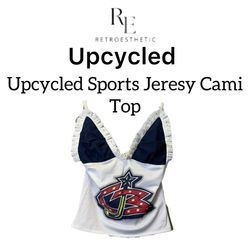 Upcycled Sports Jeresy Cami Top