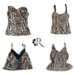 Y2K Anima Printed Girl Cami Tops RW 2109
