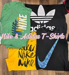 Nike & Adidas T-shirts-10 Pcs