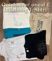Quicksilver Oneal & Billabong T-Shirts-8 Pcs