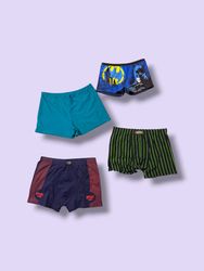 Branded boxes and underwear