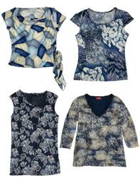 Y2K Aquatic Tops: TT-274
