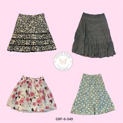 Stylish Cotton Blend Skirt | Lightweight Poly Cott..