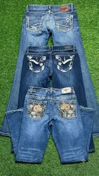 Y2k jeans 5 Flared & 1 Straight | LV-95