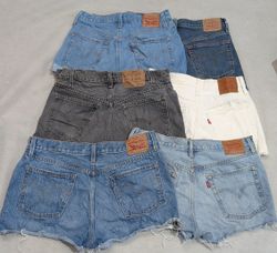LEVIS SHORTS FOR WOMEN'S