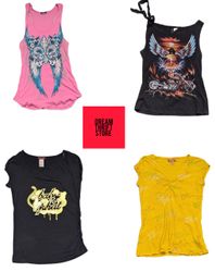 DESIGNER Y2K INSPIRED BABY TEE'S BRANDS INCLUDED B..