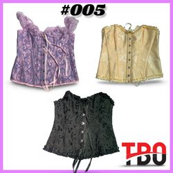 Y2k Stylish Corset (Brands) Almost famous #005.