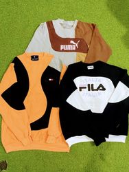 Upcycled Mixed branded sweatshirt