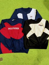 Upcycled Mixed branded sweatshirt