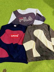 Upcycled Mixed branded sweatshirt
