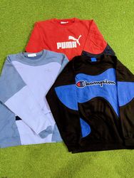 Upcycled Mixed branded sweatshirt