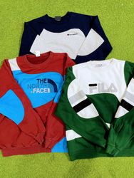 Upcycled Mixed branded sweatshirt